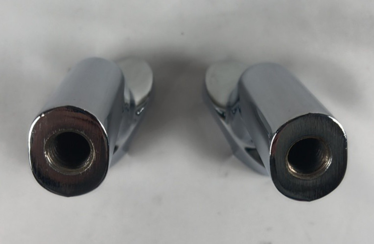 UNBRANDED FOR HARLEY 77-13 FXST FXSTC CHROME PULLBACK HANDLEBAR RISERS 56066-82A
