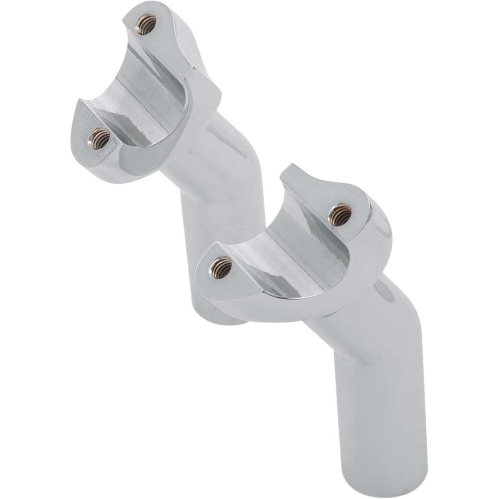 Drag Specialties Chrome 4.5″ Pullback Risers 0602-0409