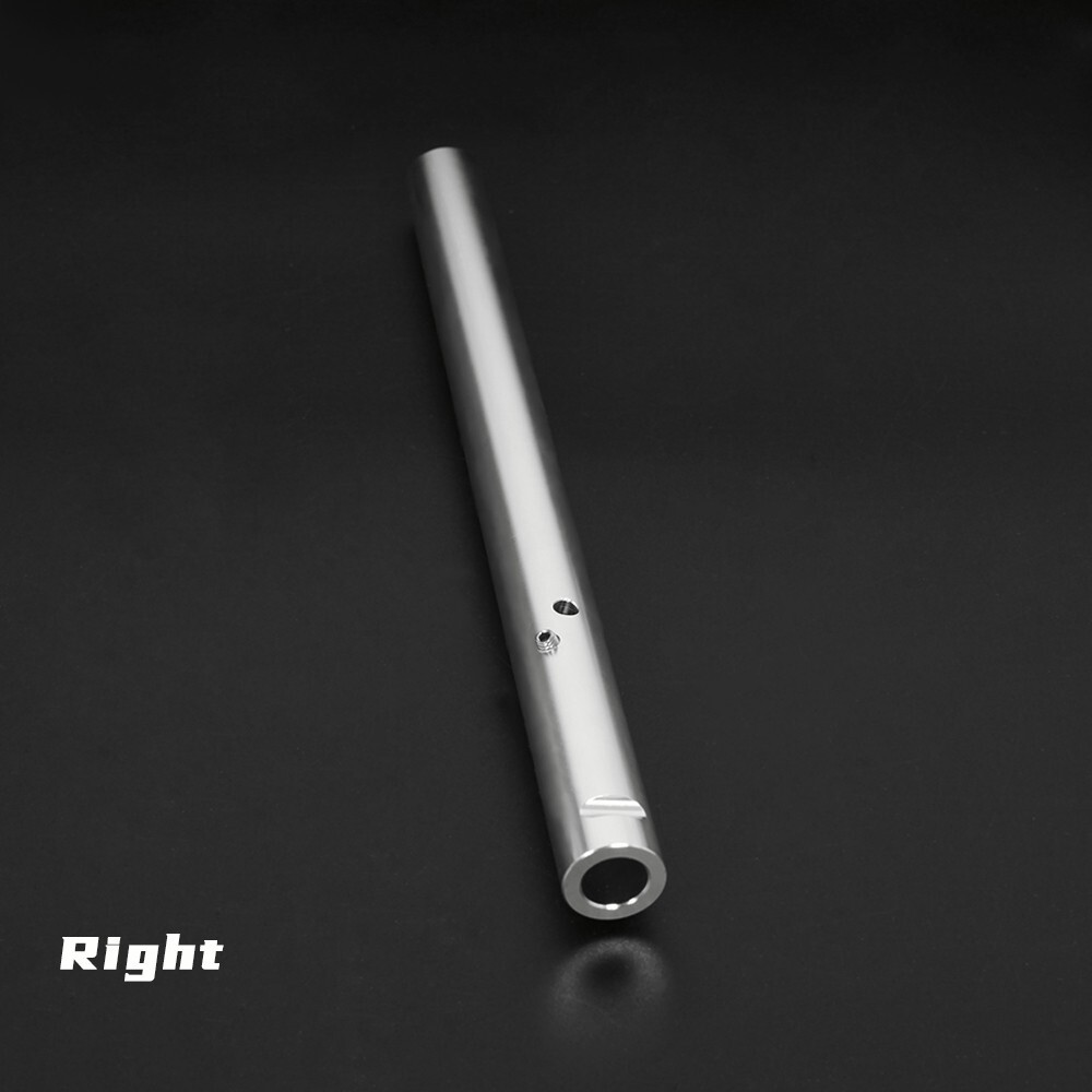 CNC Right Clip On Handlebar Tube Silver For DUCATI 899 959 1199 1299 PANIGALE
