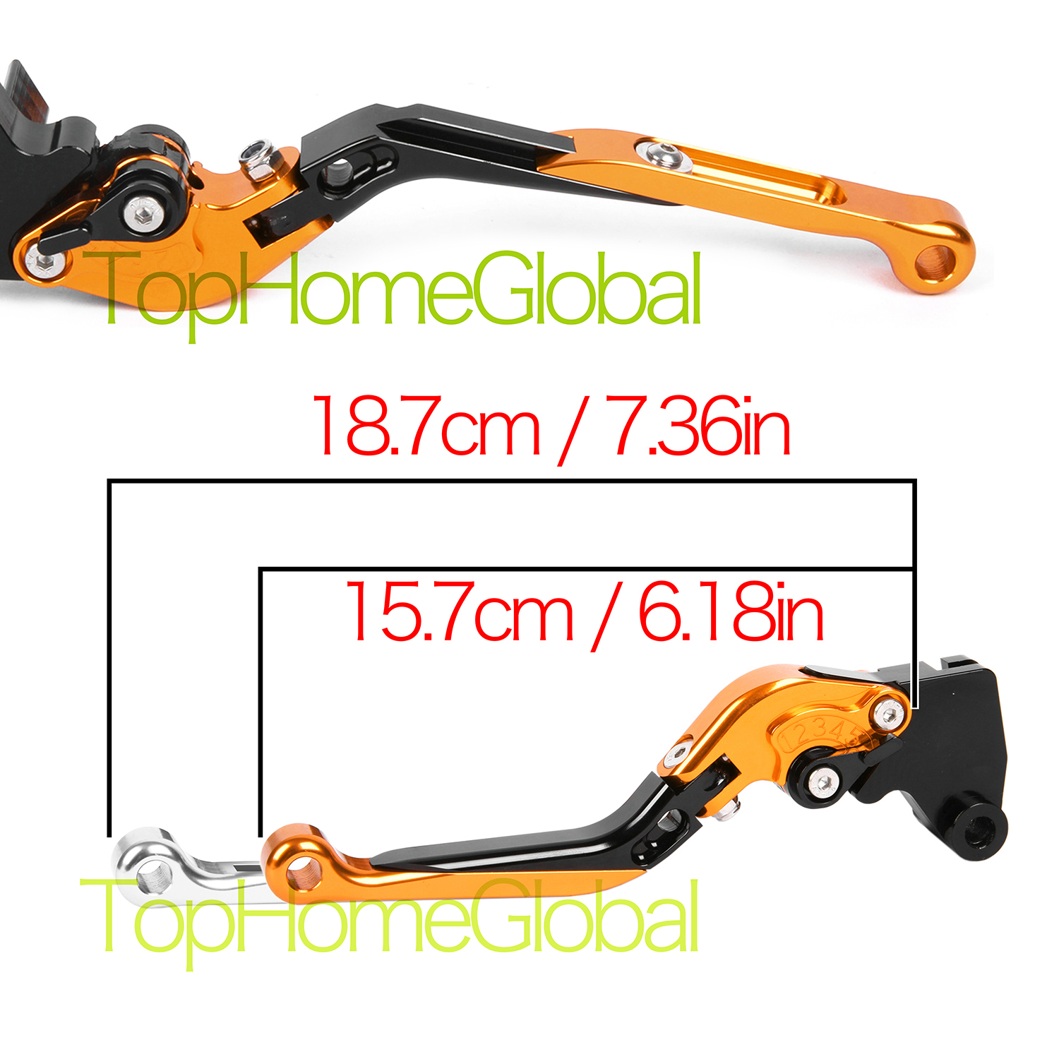 For Honda CB900 Hornet CB919 2002-2007 Folding Extending Clutch Brake Levers CNC