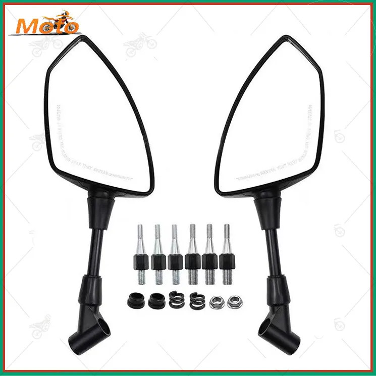 For Suzuki Burgman 2003-2023 Motorcycle Mirrors Rear View Housing Side 2 PCS