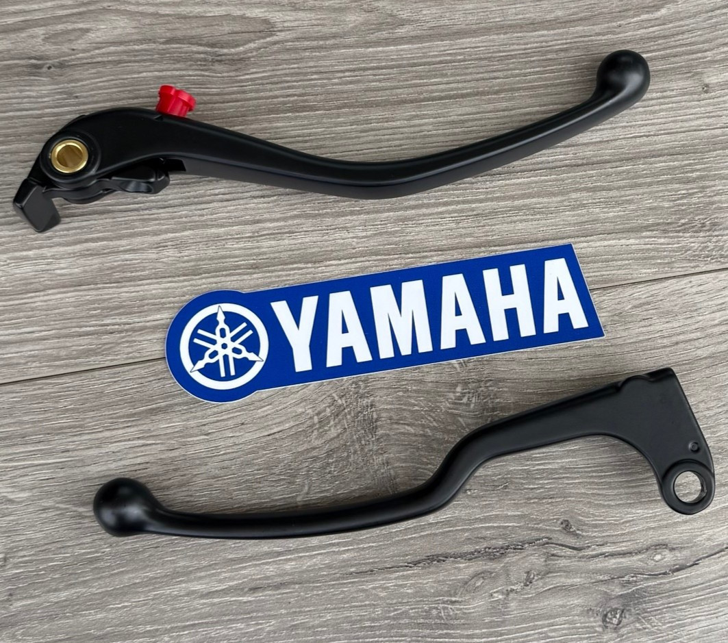 Yamaha YZF R6 R1 BLACK FRONT BRAKE & CLUTCH LEVERS