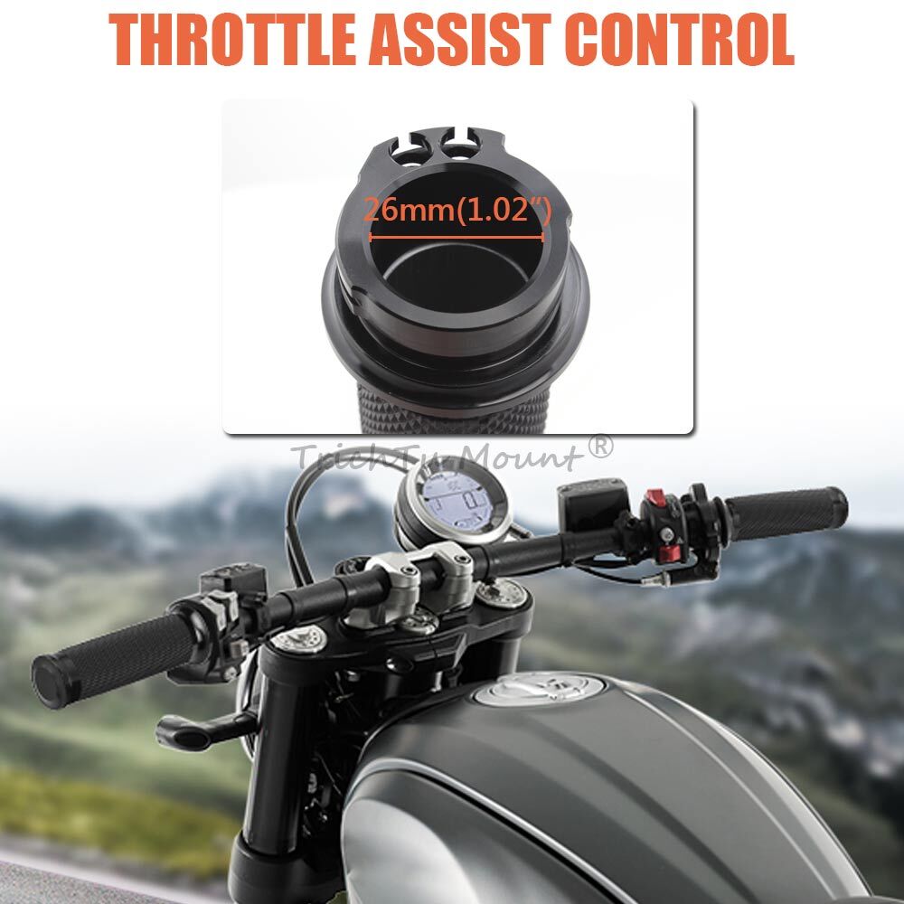1″ Motorcycle Handle Bar Hand Grips Fit for Harley Honda Kawasaki Suzuki Yamaha