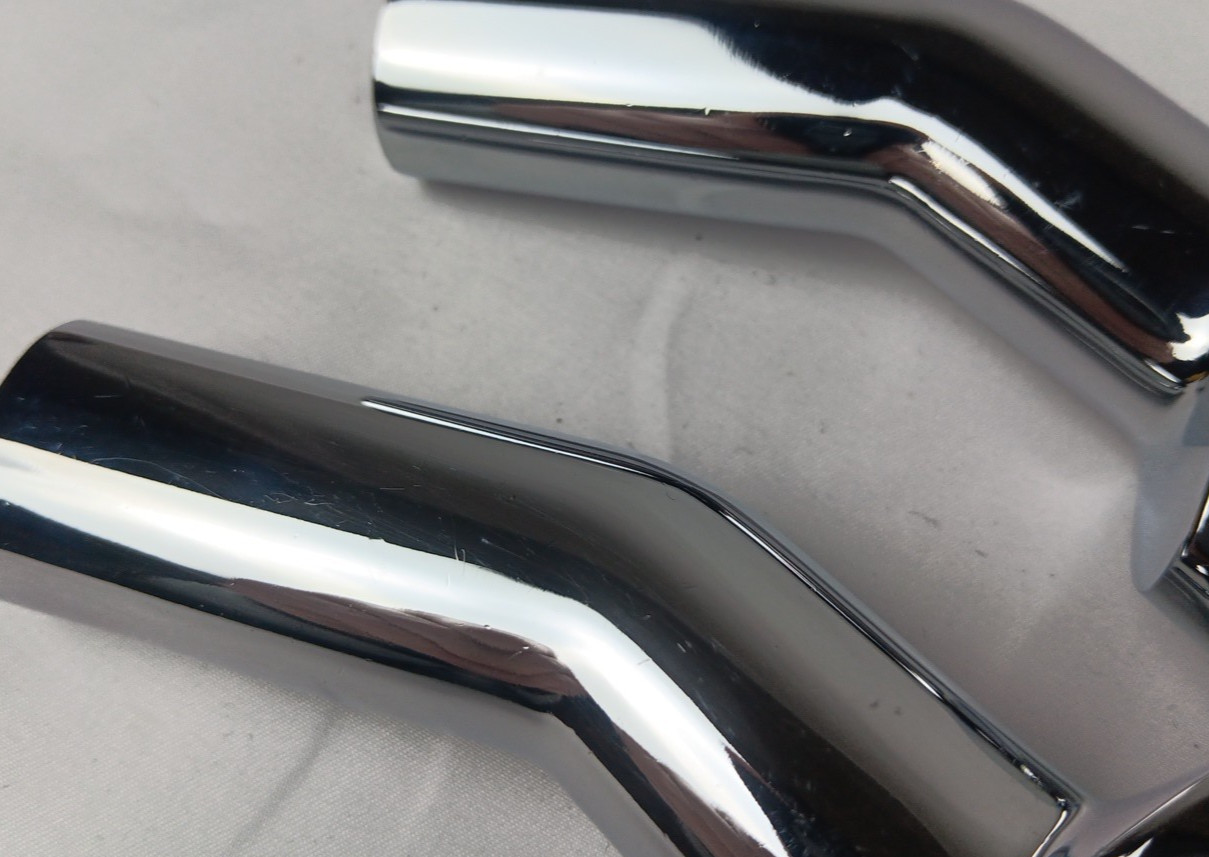 UNBRANDED FOR HARLEY 77-13 FXST FXSTC CHROME PULLBACK HANDLEBAR RISERS 56066-82A