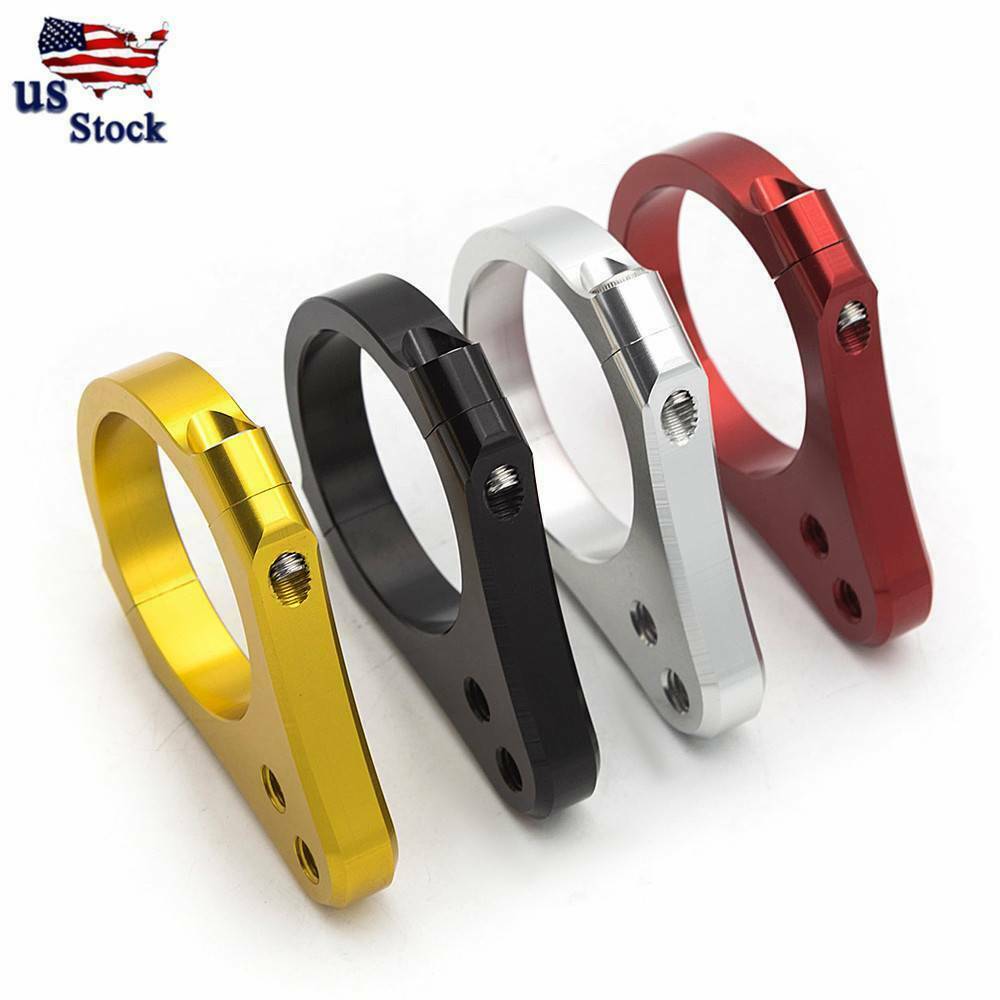 FXCNC 36-54mm Steering Damper Mounting Stanchion Bracket Fork Clamp Tube Support