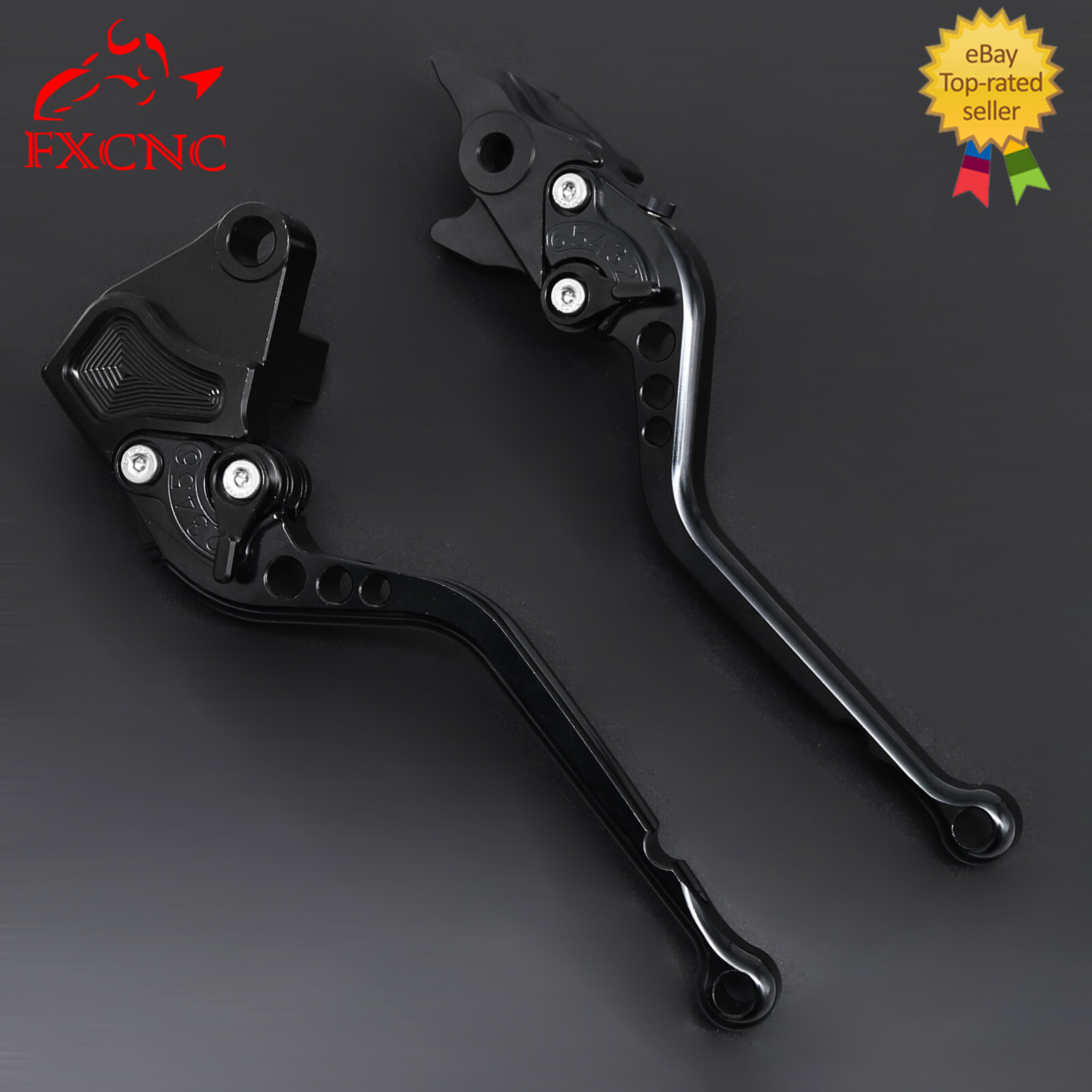 For Honda VTX1300 2003-2008 Magna 750 1994-2003 FXCNC Brake Clutch Levers Long