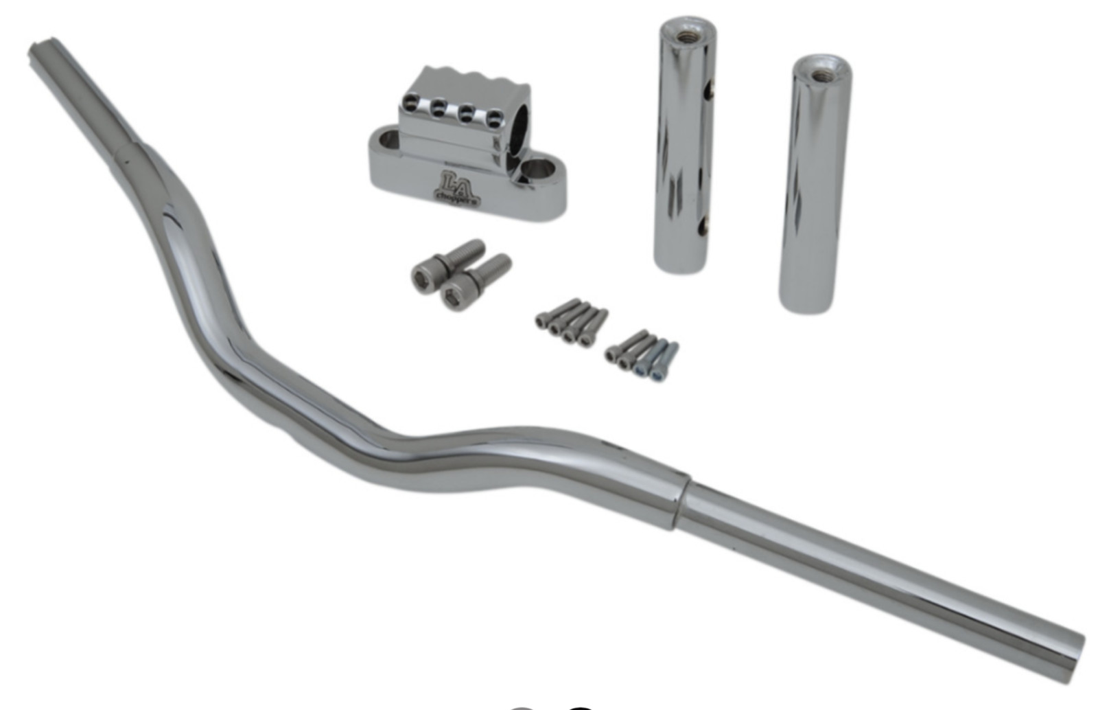 LA Choppers – LA-7335-06 – 1-1/4in. Kage Fighter Straight Heights T-Bar, 6in….