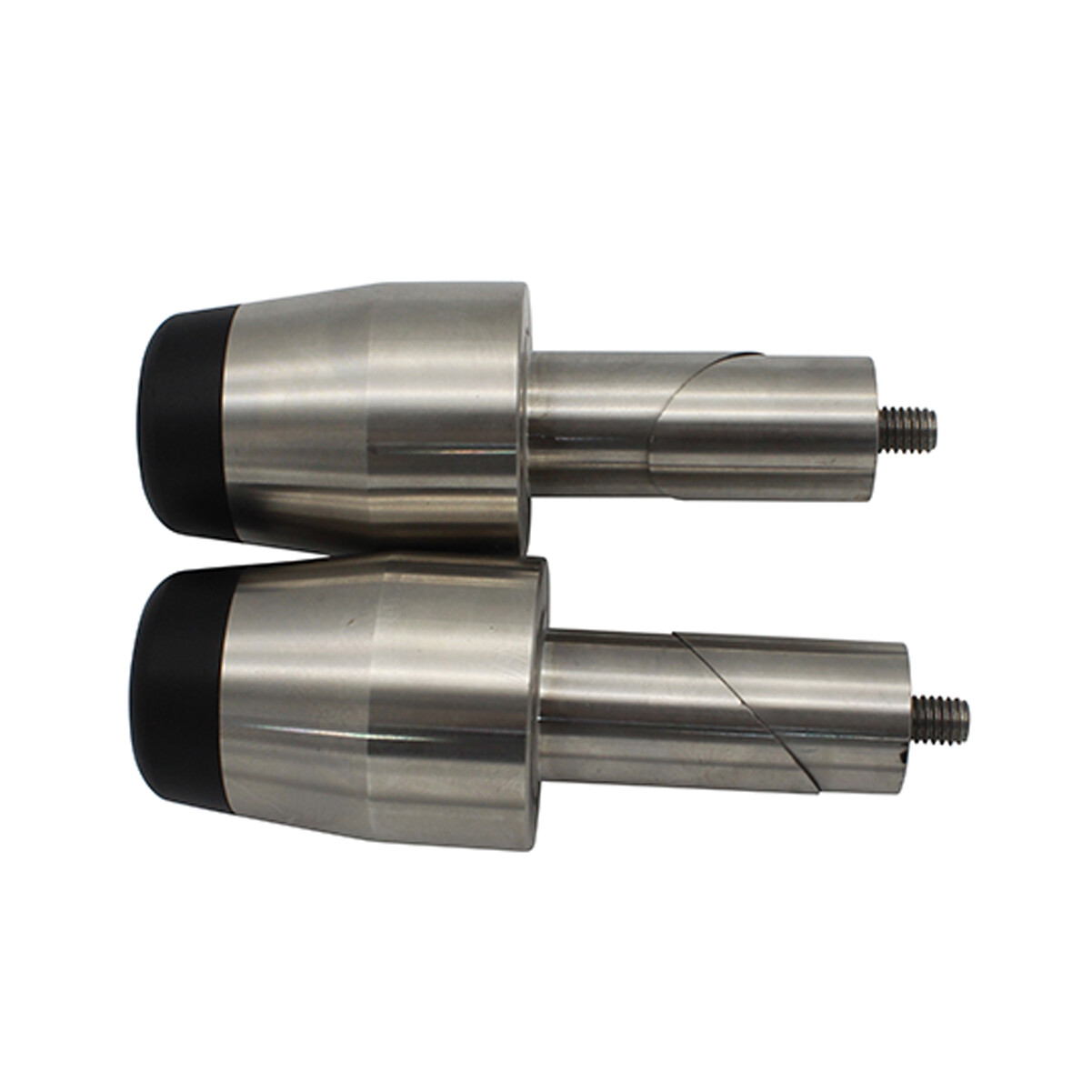 Solid Heavy Weight Slider 7/8″ Handle Bar Ends Vibration Reducing Grip Plug Cap
