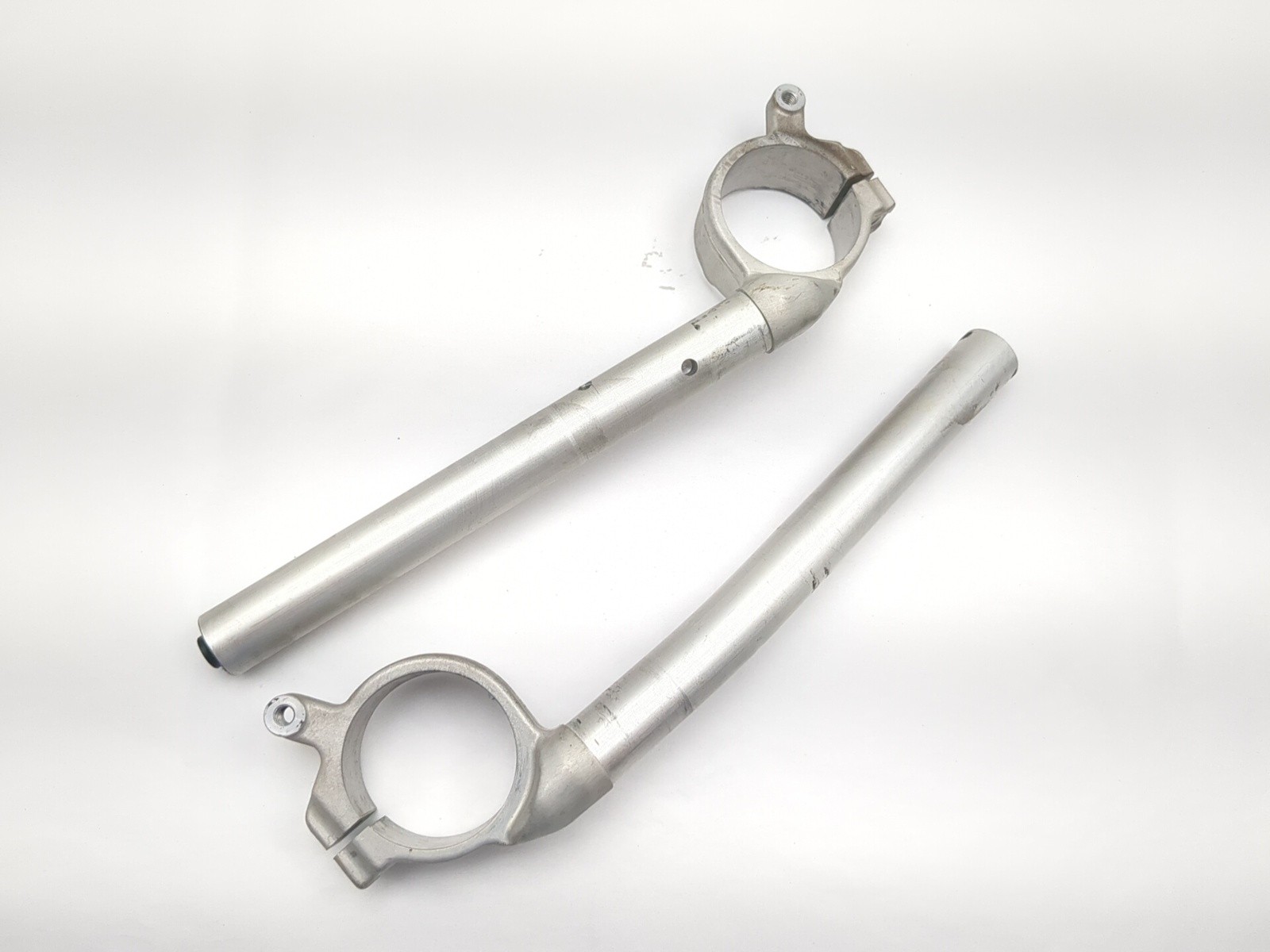09-14 Yamaha YZF R1 Front Left & Right Handlebar Clip-Ons BENT 14B-26121-00-00