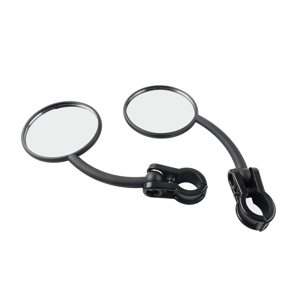 Right & Left Hand Dual Sport Mirror Fit Motorcycle Dirt Bike Supermoto Adv Atv