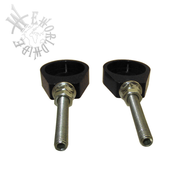 CNC Billet Aluminum Chain Adjusters For Honda CRF50 CRF70 CRF125 Z50J Pit Quad