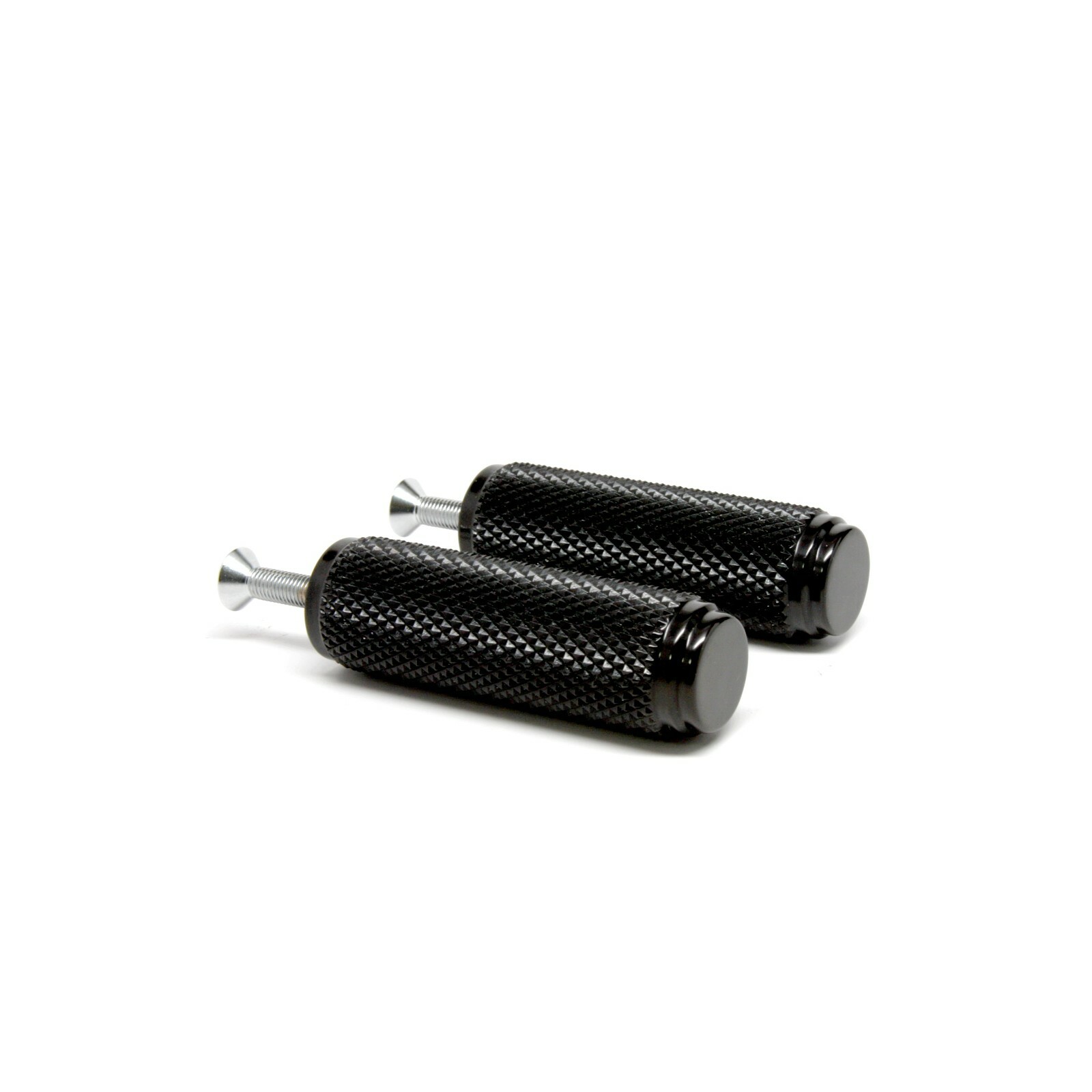 Toe Pegs Black Anodized for Big Dog Motorcycles