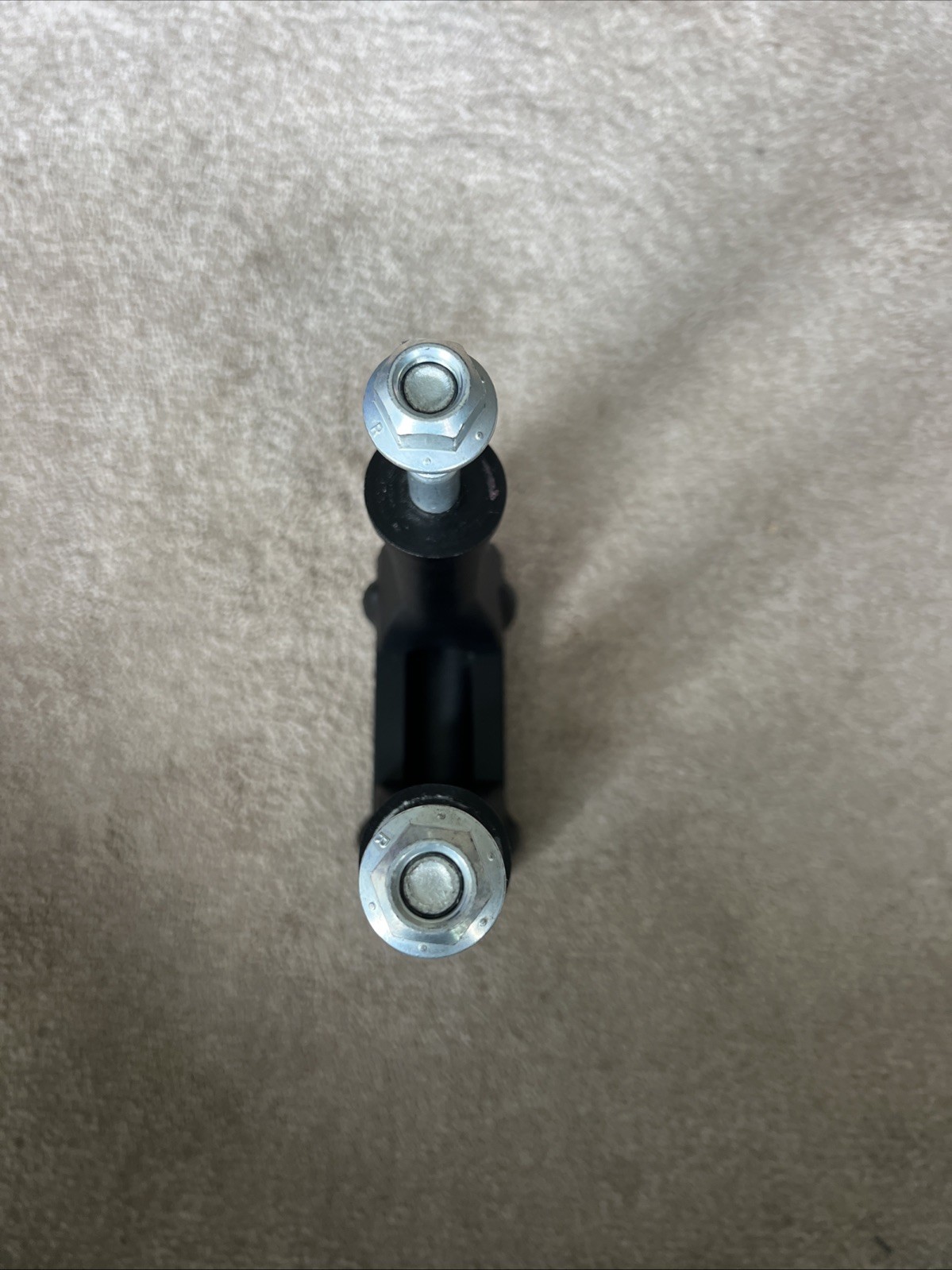 GENUINE HARLEY DAVIDSON BLACK ANODIZED TALL HANDLEBAR RISERS WITH TOP CLAMP