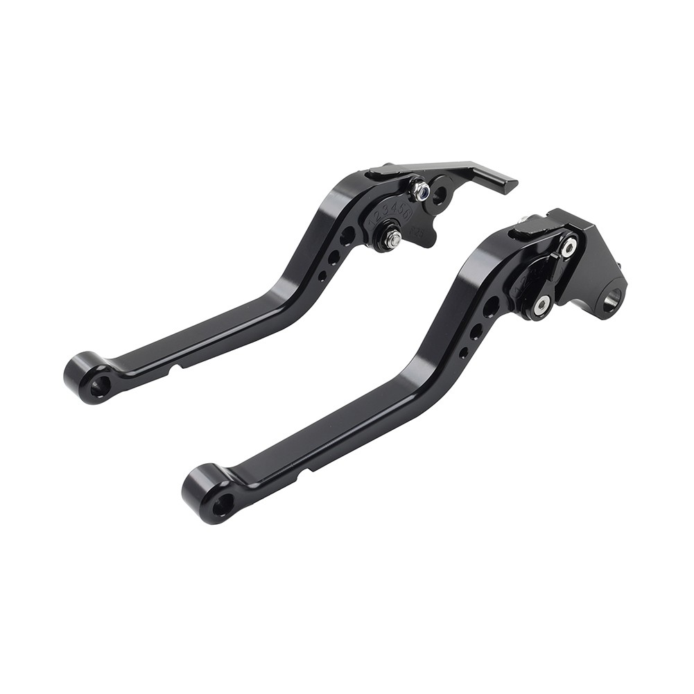 CNC Adjust Long Brake Clutch Levers For BMW R1200GS/R1250GS 2013-2020 Black