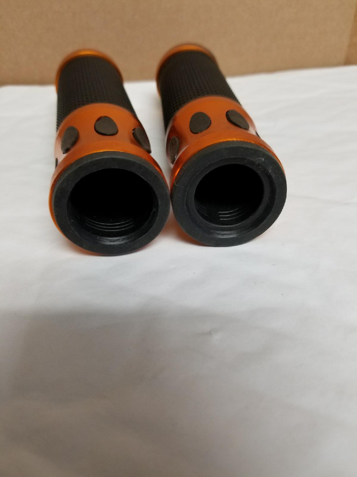 Yamaha R1 R6 CNC Aluminum Rubber Gel Hand Grips Gold