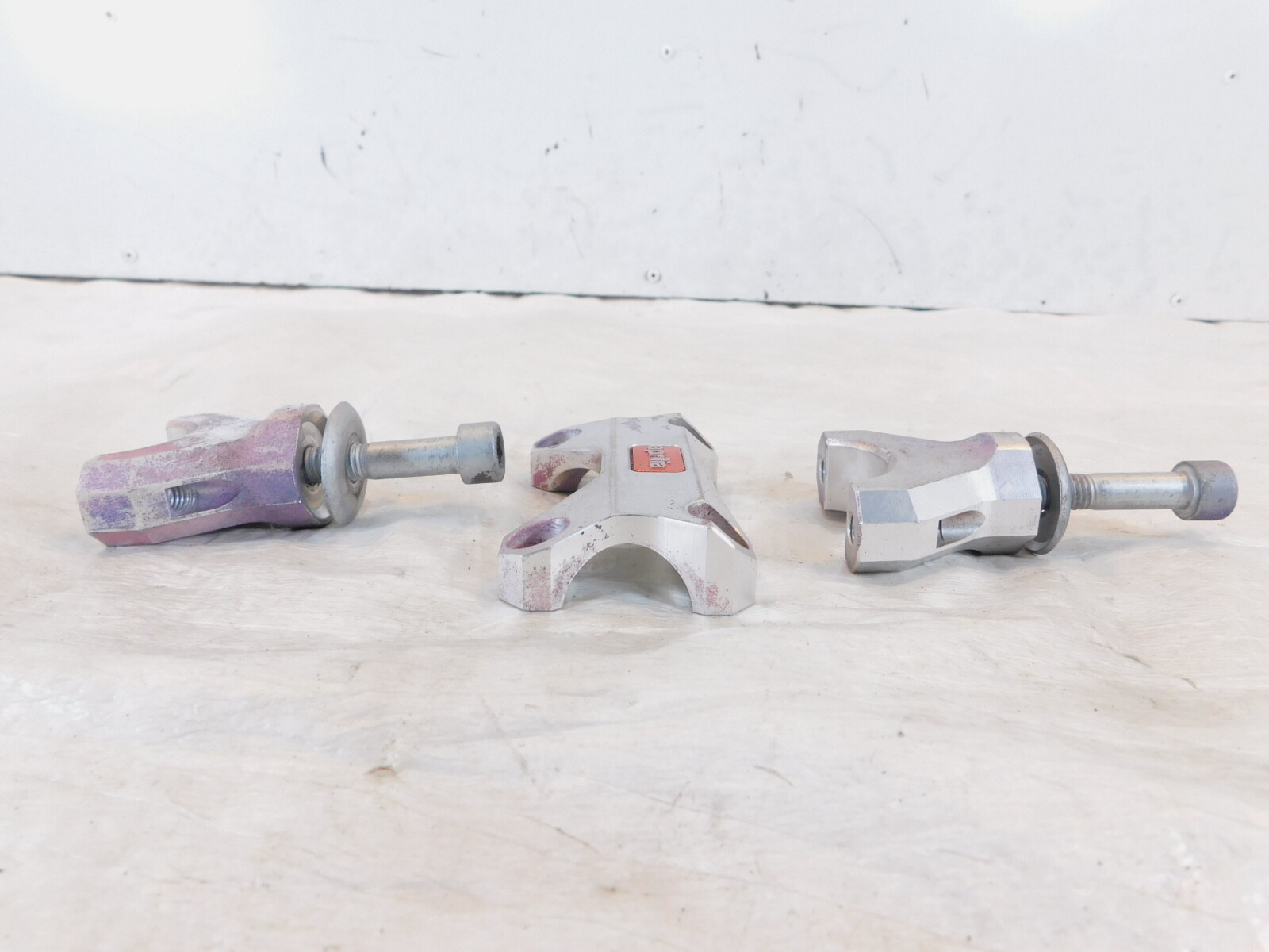 2006-2009 Aprilia Tuono 1000 RSV1000 Upper/Lower Handlebar Riser Bracket Clamps
