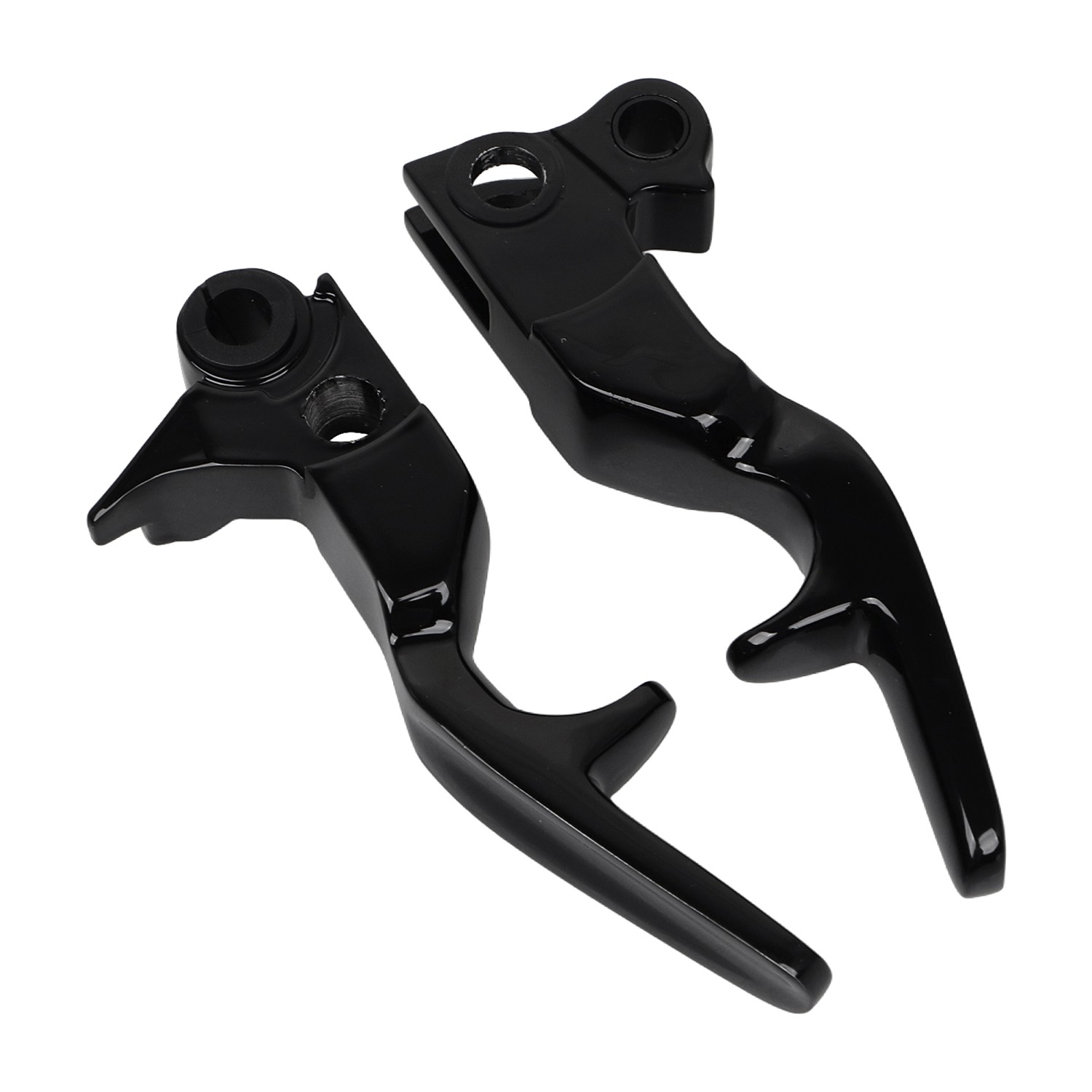 Shorty Brake Clutch Levers For Harley Dyna FXDL FXDWG Softail Sportster XLH1200S