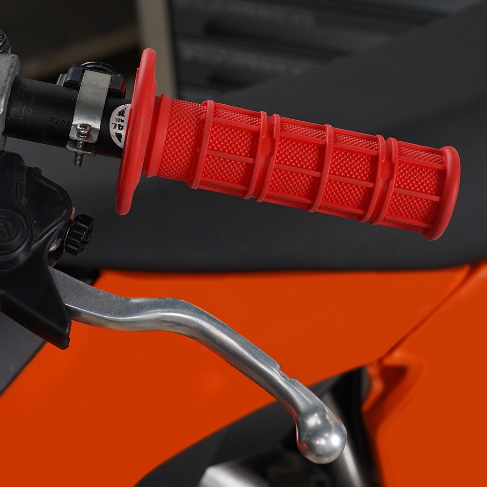 For Dirt Bike Rubber Motorcycles Hand Grip 7/8″ & 1″ Handle Bar Throttle Grips