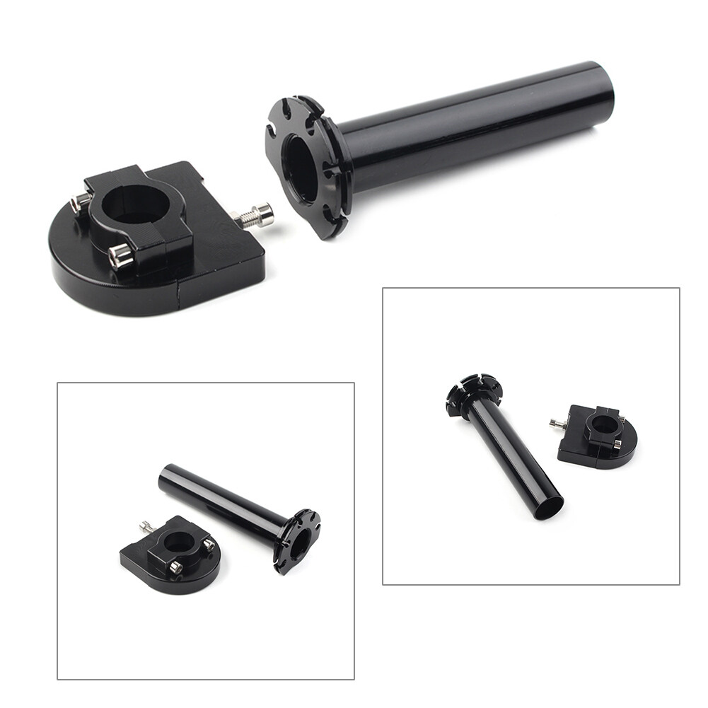7/8in Universal CNC Turn Twist Throttle Handle Bar Throttle Tube For Motorcycle