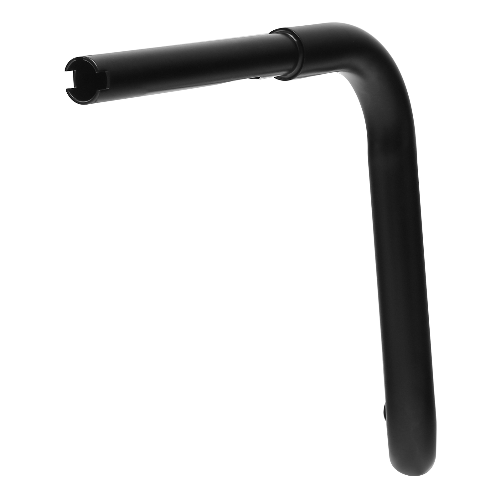 12″ Rise 1 1/4″ Ape Hanger Handlebar Fit For Harley Softail Fatboy Chrome/Black