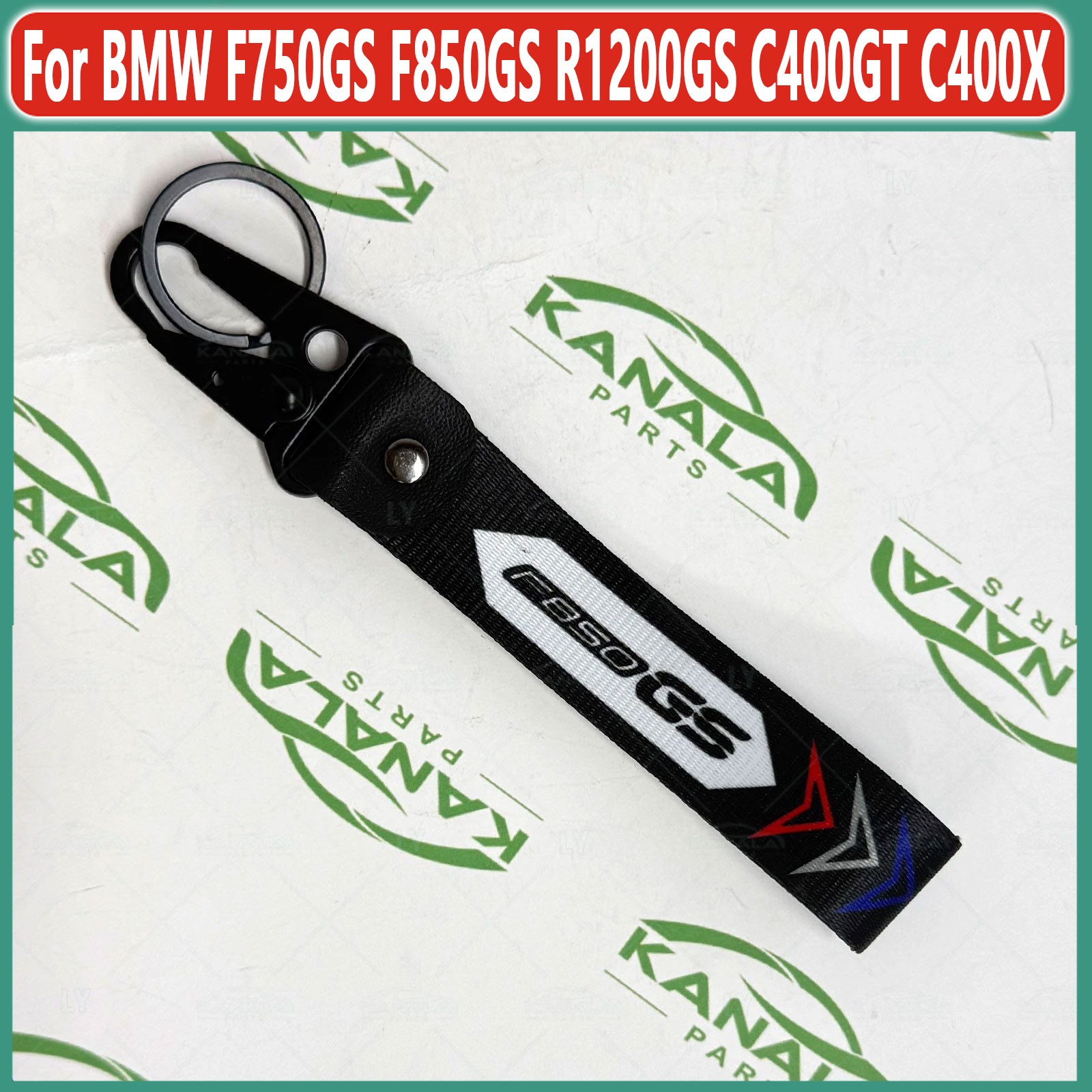 2026 Motorcycle Embroidery Keychain For BMW F750GS F850GS R1200GS C400GT C400X