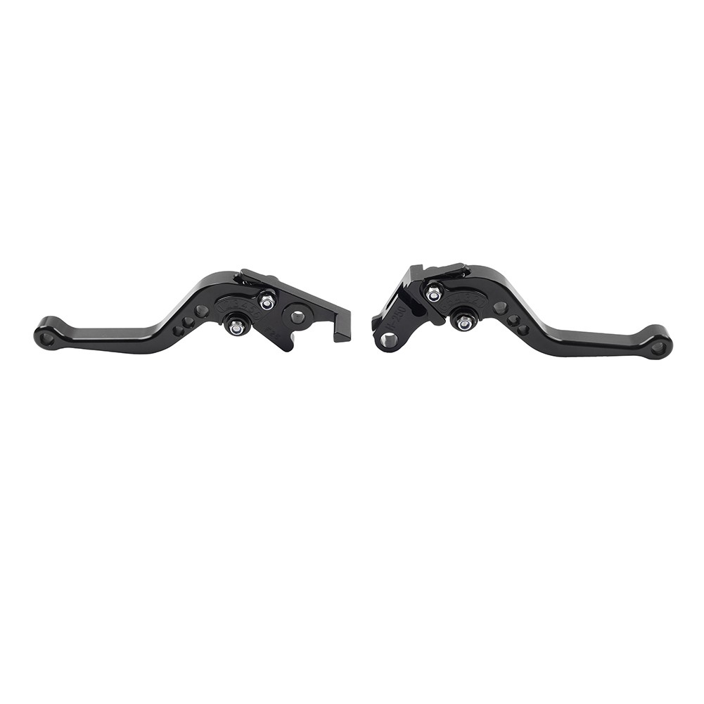 CNC Adjust Short Brake Clutch Levers For BMW R1200GS/R1250GS 2013-2020 Black