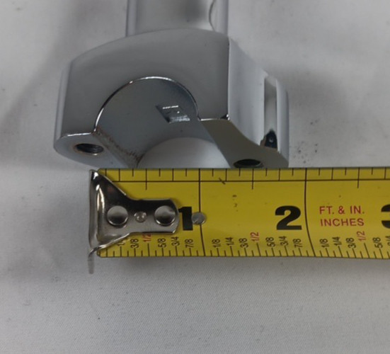 UNBRANDED FOR HARLEY 77-13 FXST FXSTC CHROME PULLBACK HANDLEBAR RISERS 56066-82A