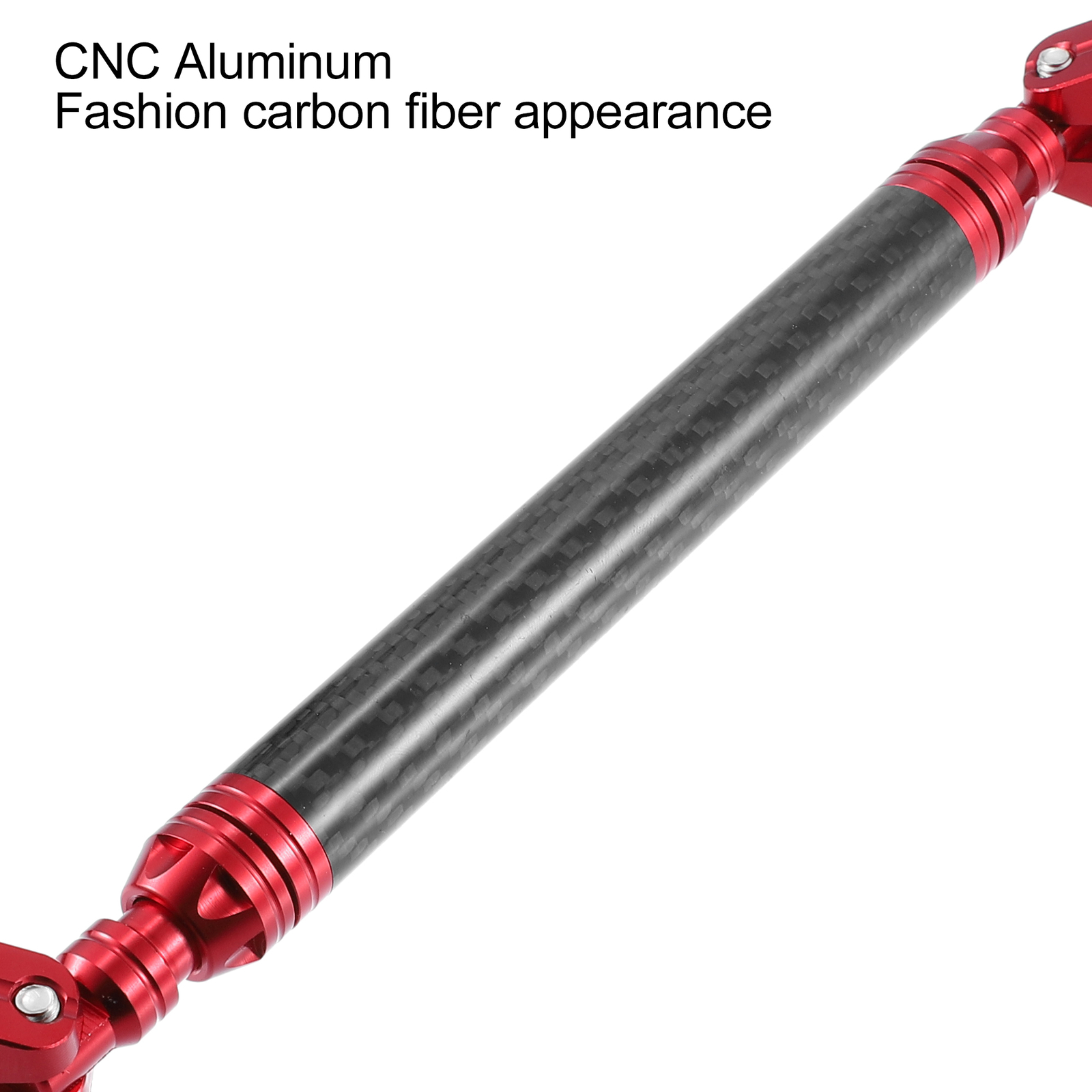 Universal Pack (1) 22mm Motorcycle Balance Bar Crossbar Handlebar Red