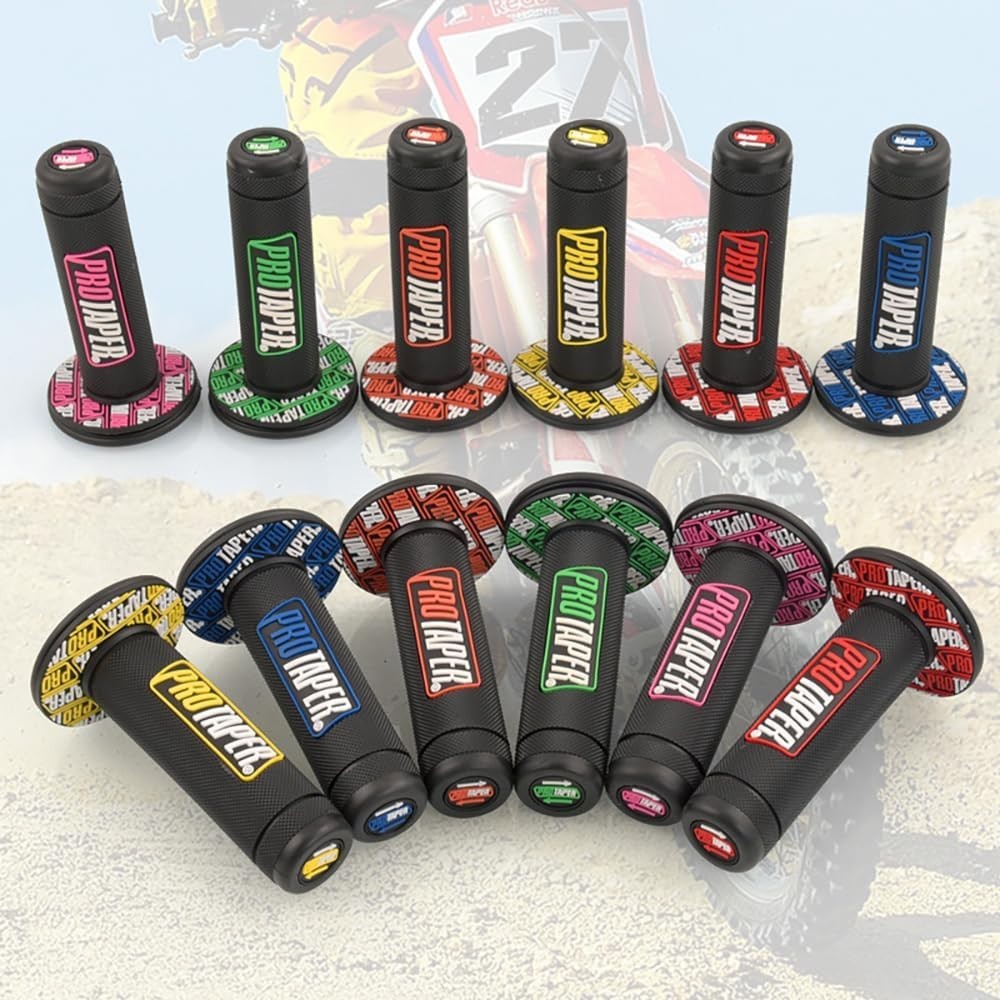 7/8” Universal Dirt Bike Handle Grips – Durable Silicone with Stylish Colors