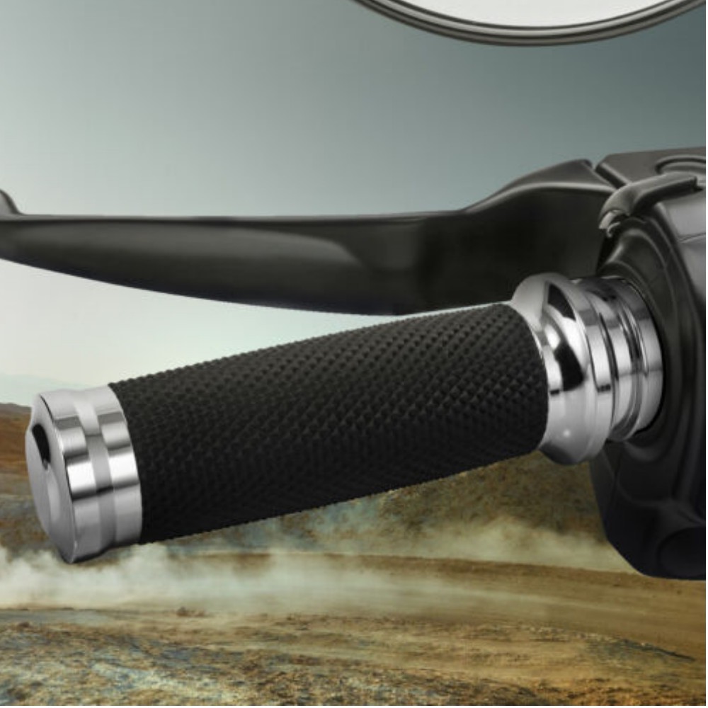1″ Handlebar Electronic Throttle Hand Grips For Harley Street Glide Dyna softai