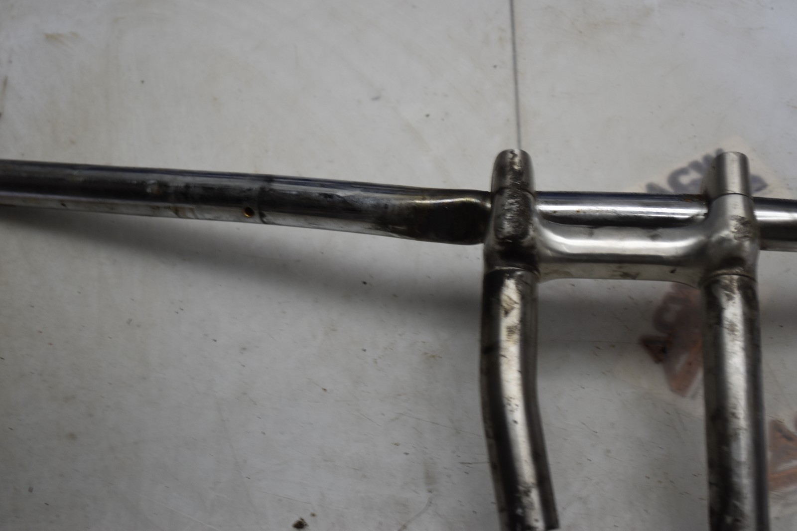 S1-6 Handlebar W Riser Bent Handle 04 Suzuki Savage LS650 LS 650 Free Us Ship