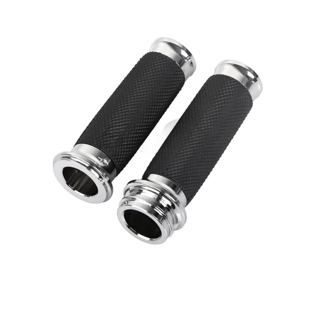 1″ Handlebar Electronic Throttle Hand Grips For Harley Street Glide Dyna softai