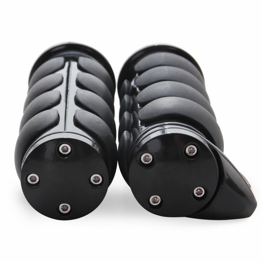 Motorcycle Handlebar Hand Grips 1″ for Harley Touring Street Electra Road Glide
