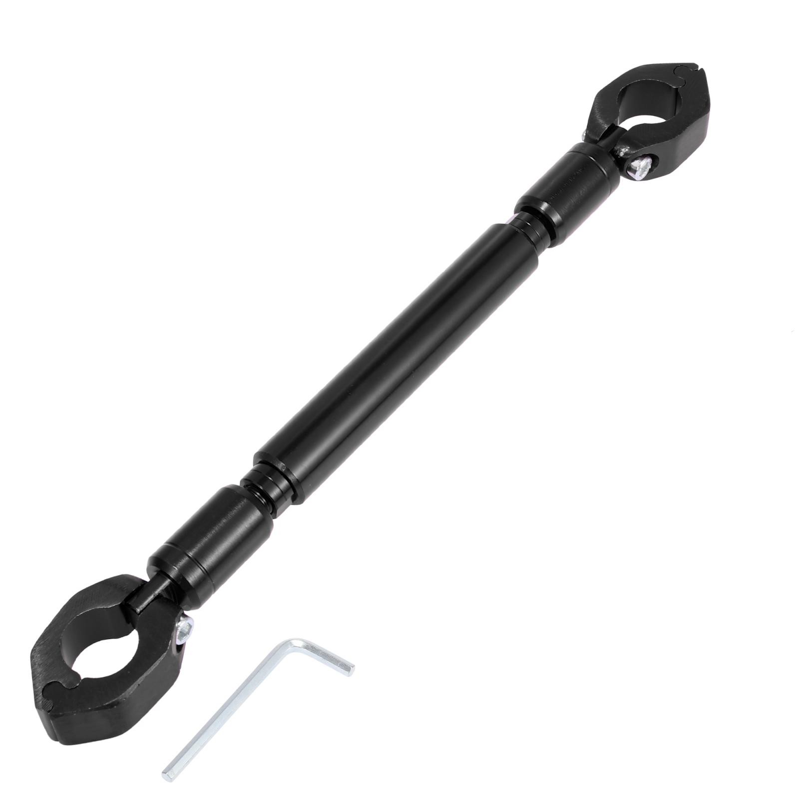 Universal 22mm 316g Aluminum Alloy Black Motorcycle Balance Bar Crossbar