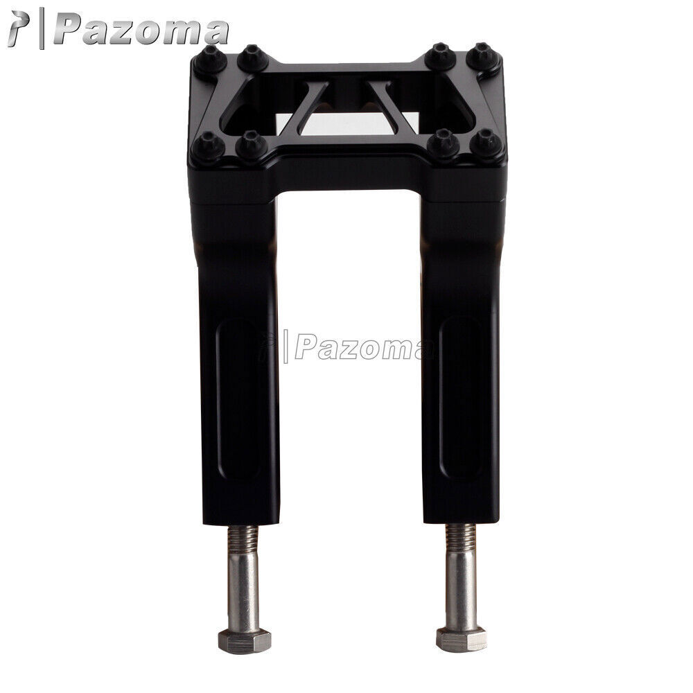 For Harley Sportster Dyna Softail 4″ – 14″ Rise Pull-Back Clamp Handlebar Risers