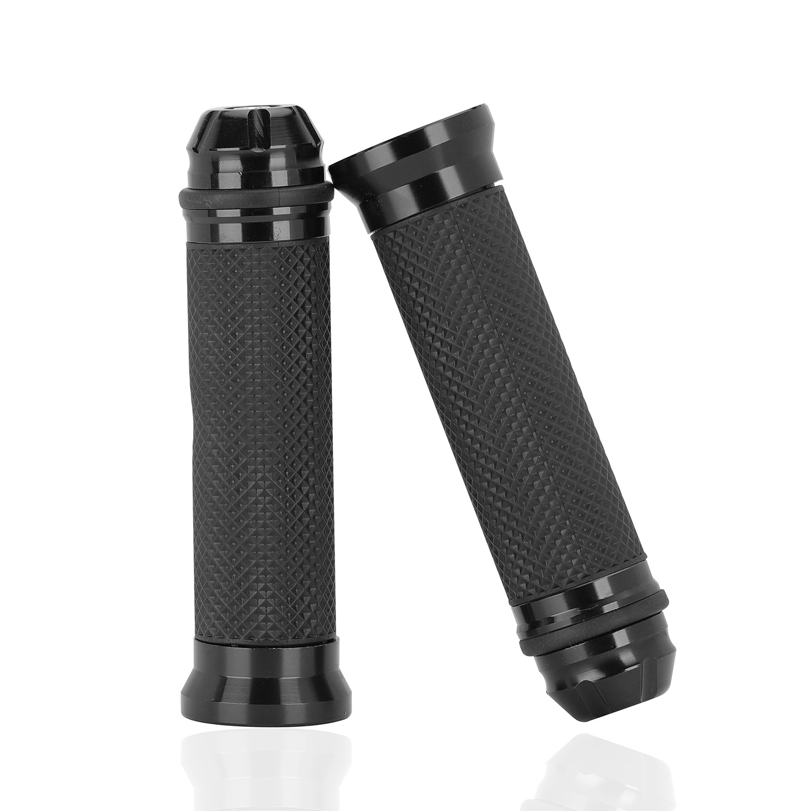 Motorcycle 7/8″ Hand Grips Handle Bar Rubber Gel For HONDA YAMAHA KAWASAKI BMW