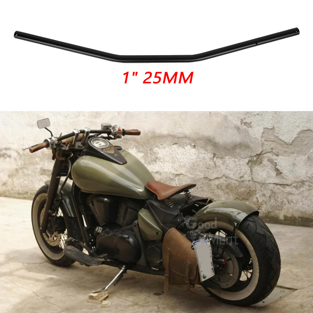 For Kawasaki Vulcan 800 900 1″ 25mm Front Traker Drag Bar Handlebars Matte Black
