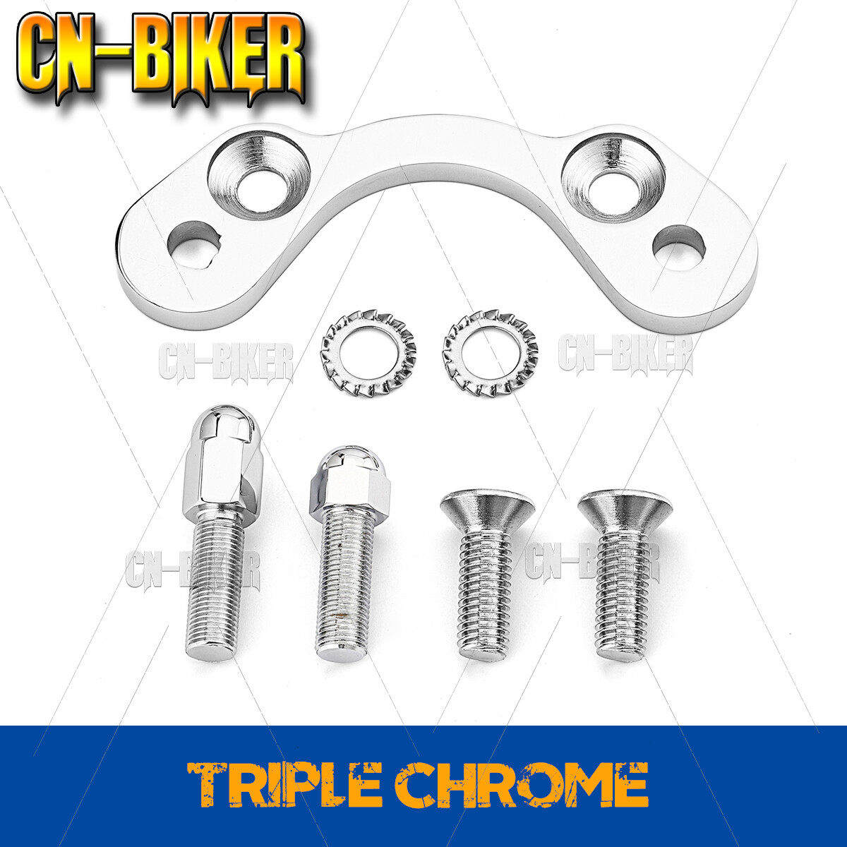 Springer Handlebar Tree Adapter Top Clamp 3.5″ Wide Riser For Harley DNA Paughco
