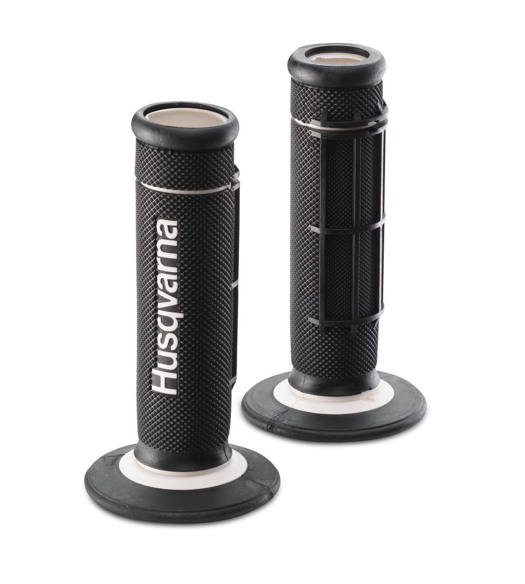 New OEM Husqvarna Grip Set – Black/White – 27002021000