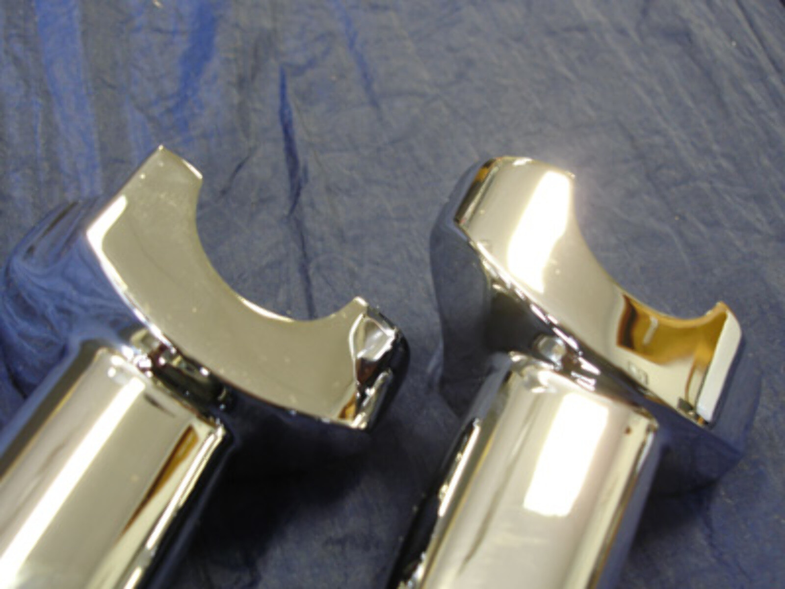 4 1/2″ PULLBACK HANDLEBAR RISERS PARTS HARLEY FXST FXSTC 77-13 REPL 56066-82A