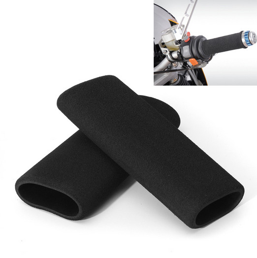 Motorcycle Bicycle Handlebar Cover Slip-on Anti Vibration Comfort Handlebar Grip
