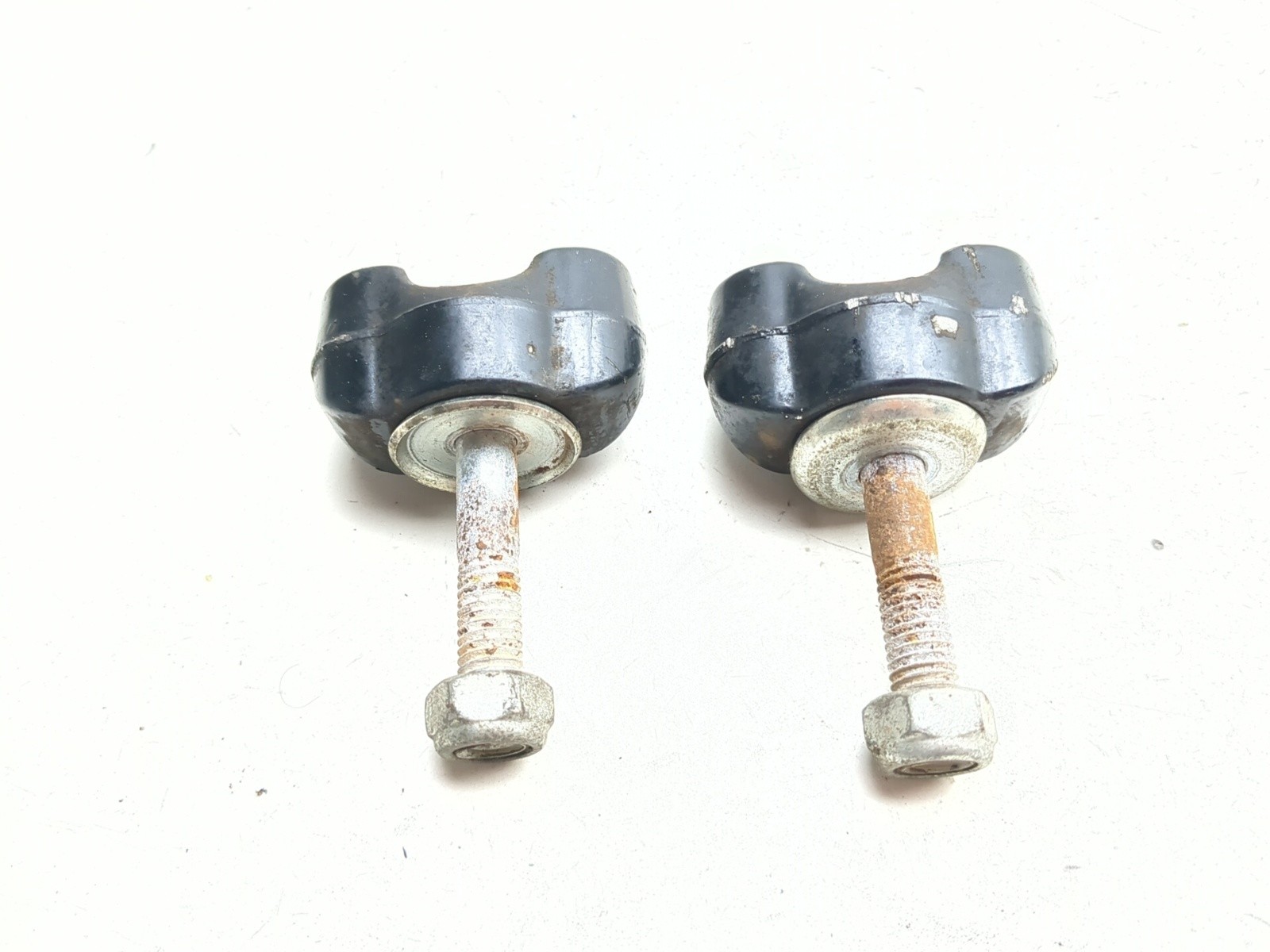 08-12 Moto Guzzi V7 Classic 750 Front Left & Right Lower Handlebar Risers 887912