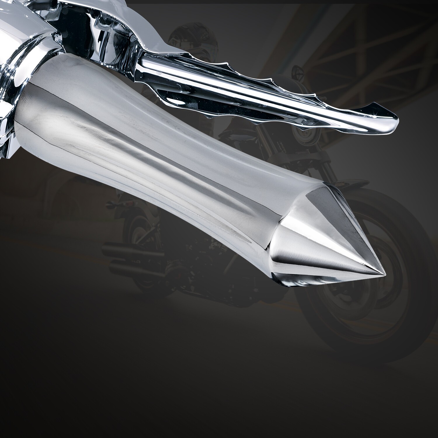 Chrome 25mm 1″ Billet Hand Grips Handlebar Motorcycle For Harley Chopper Bobber