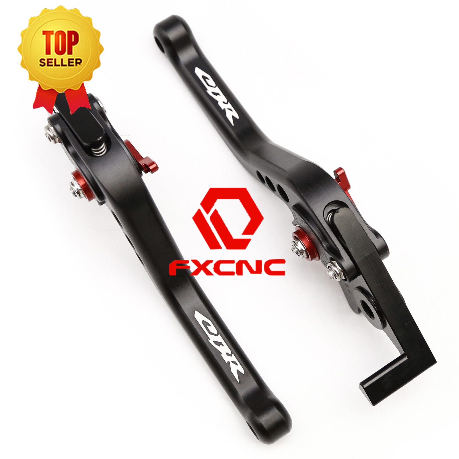 CNC Adjusting Short Brake Clutch Levers CBR Logo Handle For CBR900RR 1993-1999