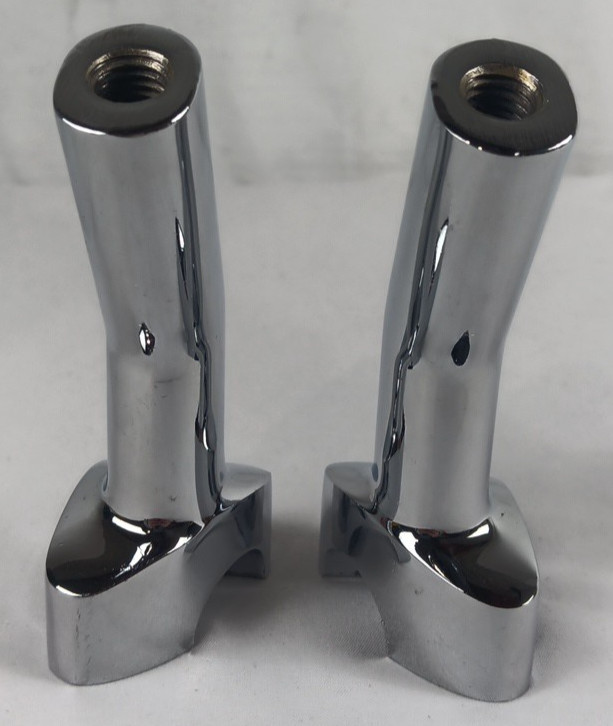 UNBRANDED FOR HARLEY 77-13 FXST FXSTC CHROME PULLBACK HANDLEBAR RISERS 56066-82A