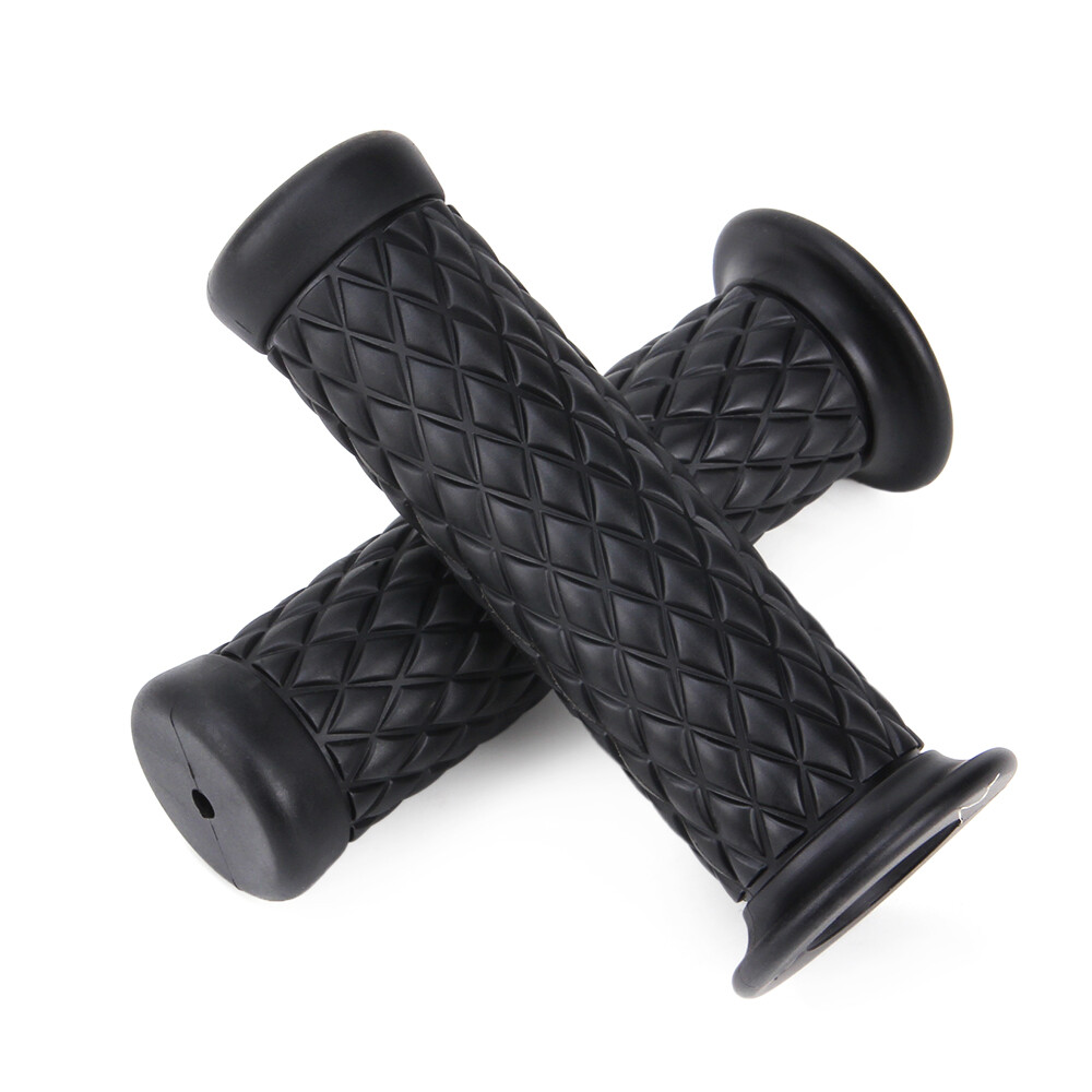 Motorcycle 7/8″ Hand Grips Soft Rubber Gel Handle Bar ATV Scooter Pit Dirt Bike