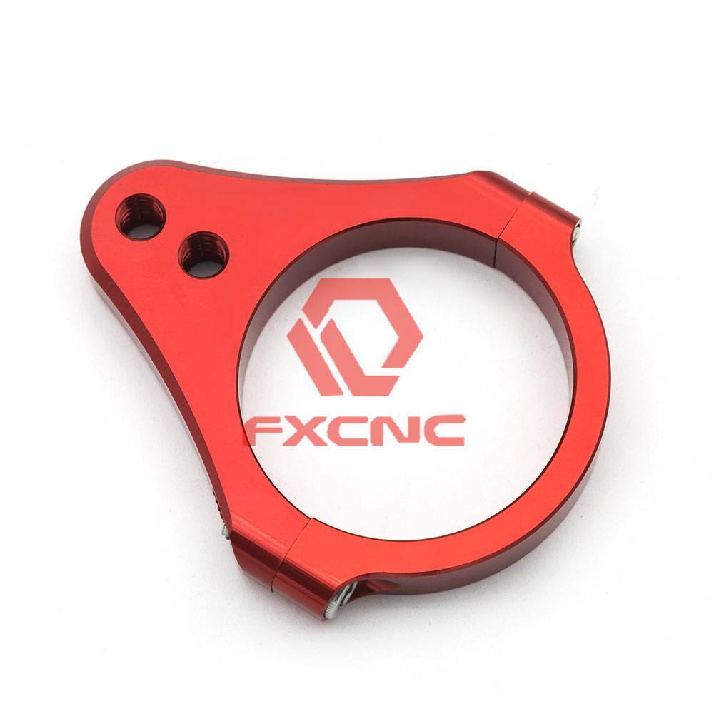 For 50mm 54mm CNC Balance Shock Front Fork Brace Bracket For CBR CB NC Red