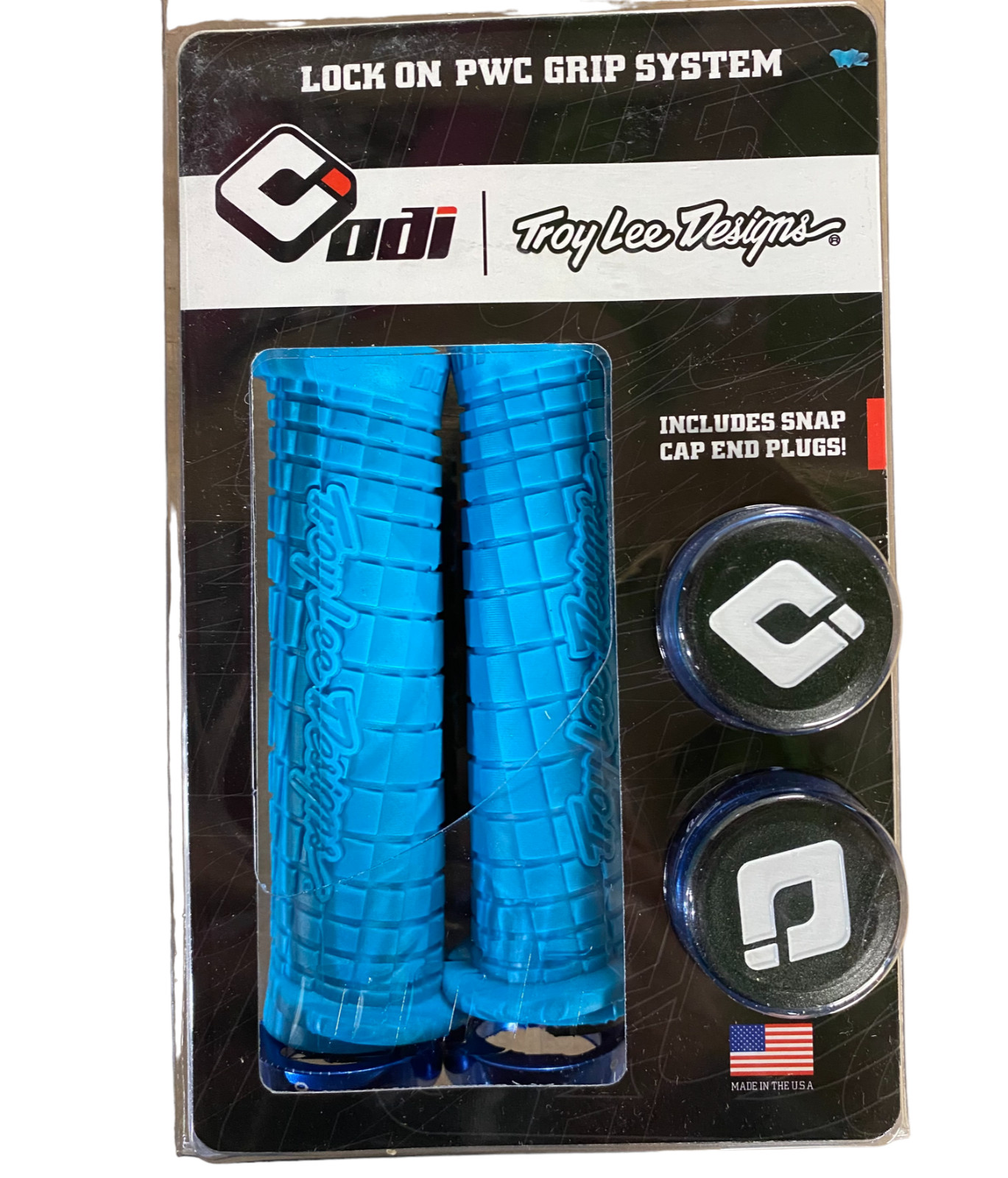 Odi Troy Lee Grips With Lock Rings Blue Waverunner Yamaha Superjet Kawasaki