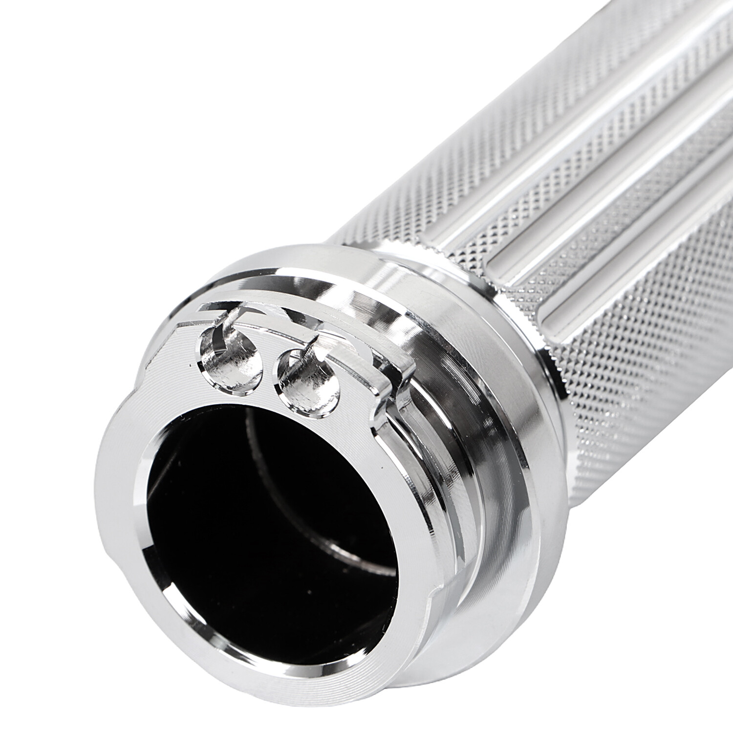 CNC Aluminum 1″ Handlebar Hand Grip For Harley Electra Glide Road King Softail