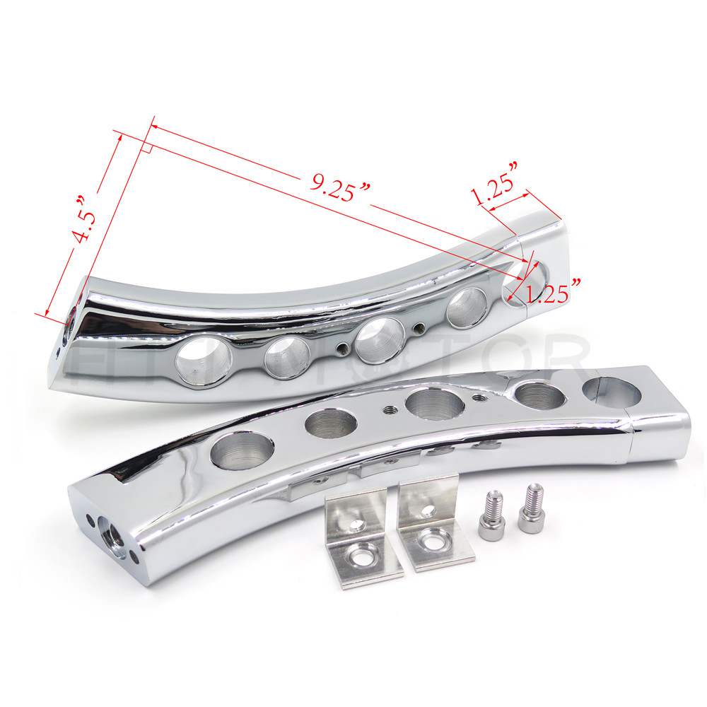 25mm 1.25″ Handlebar Riser pull back For 2006-2019 Suzuki Boulevard M109R Chrome